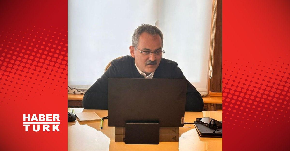 Bakan Özer, depremin vurduğu illerin milli eğitim müdürüyle görüştü