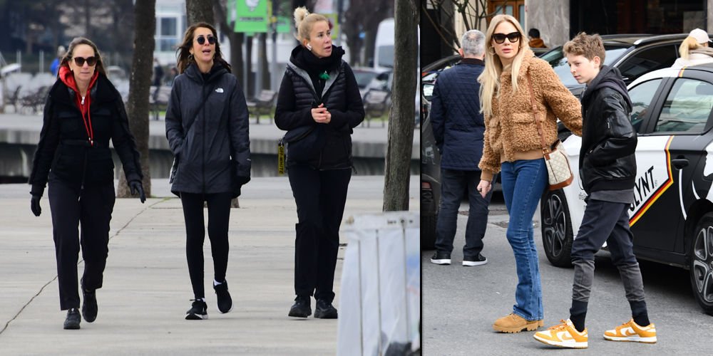 Caddelerde stres attılar...