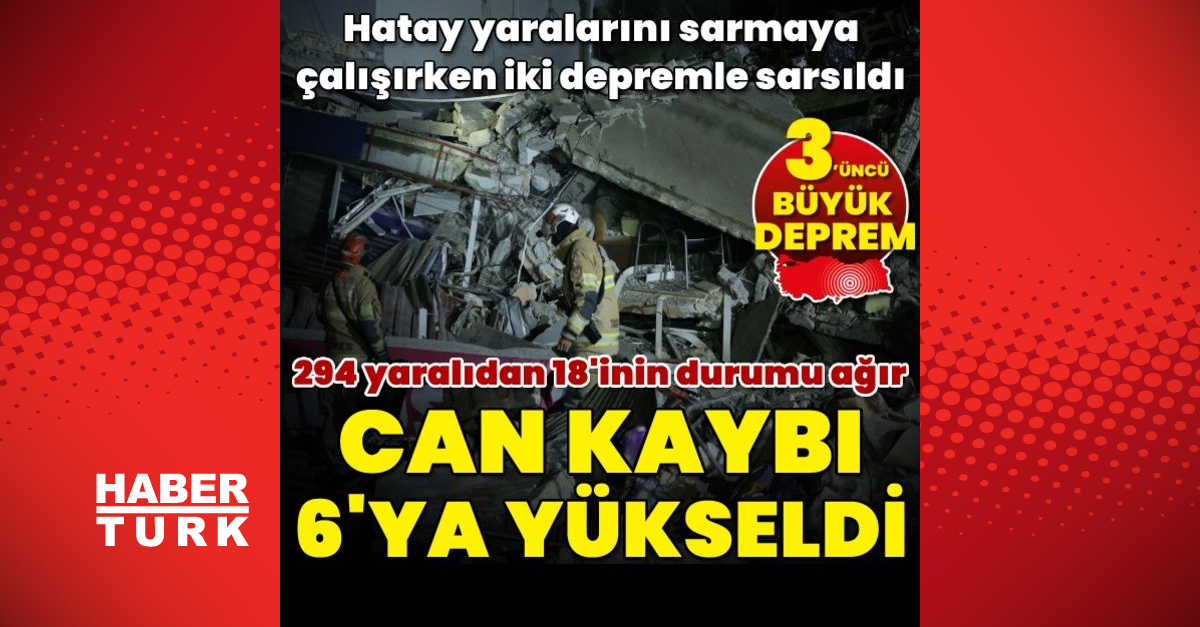 İçişleri Bakanı Süleyman Soylu’dan Hatay depremi sonrası son dakika açıklamalar