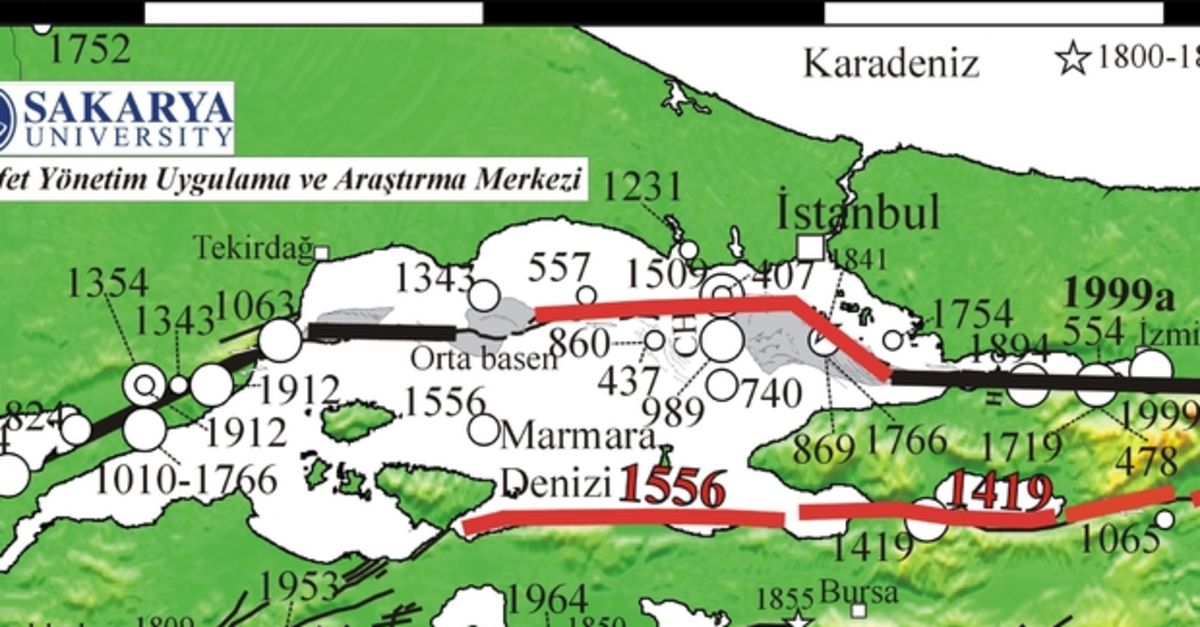 Sakarya deprem risk haritası!