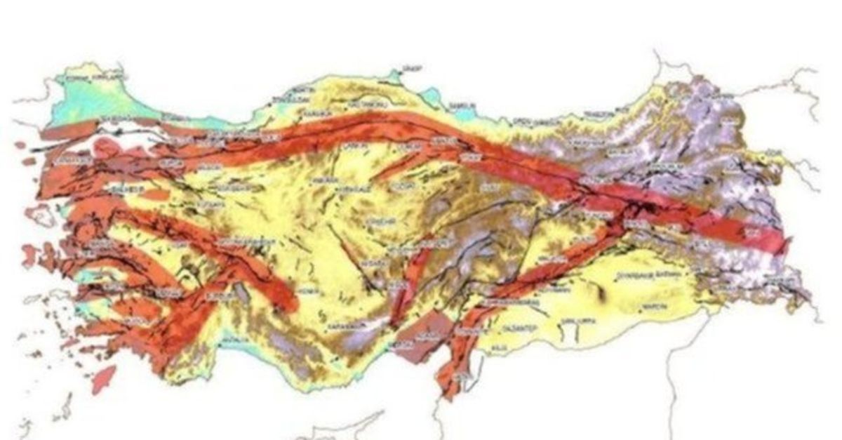 Fay hattı sorgulama: Oturduğum bölgede fay var mı?