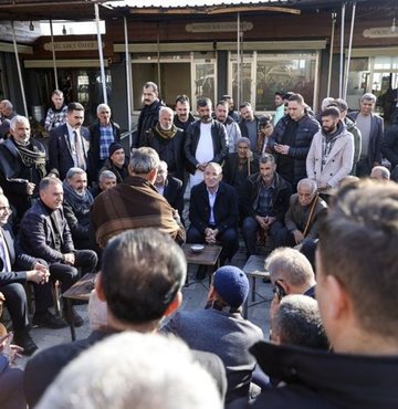 Diyarbakır´ın Hani ilçesini ziyaret eden Adalet Bakanı Bekir Bozdağ