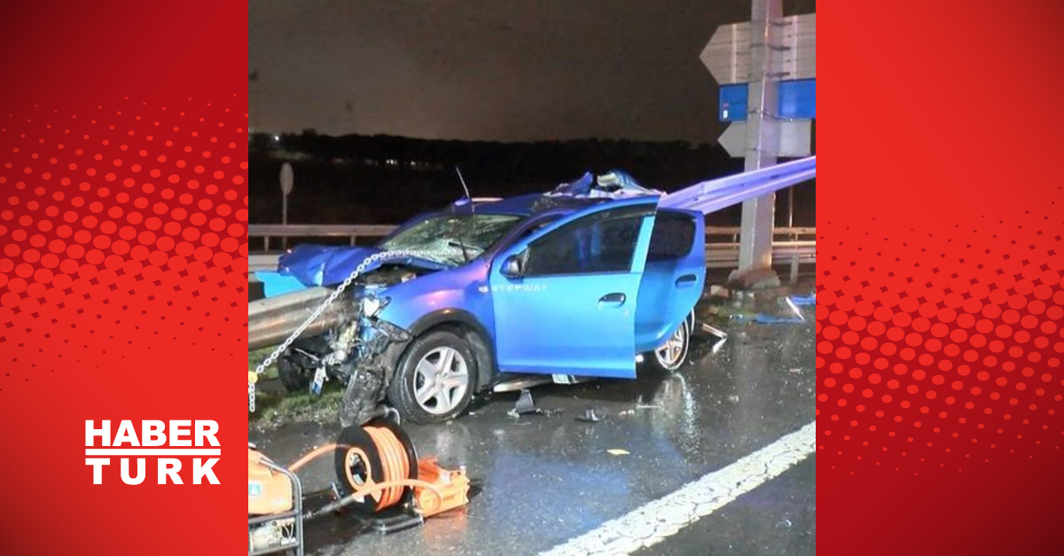 Beykoz TEM Otoyolu’nda feci kaza: 1 ölü