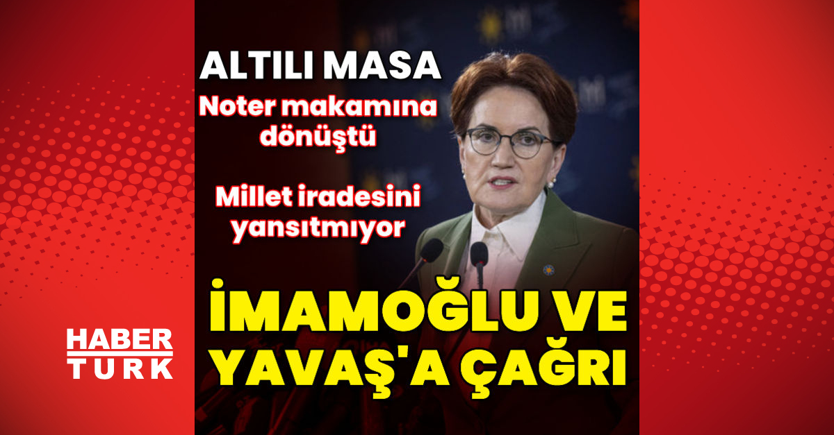 İYİ Parti toplandı! Akşener’in açıklama yapması bekleniyor