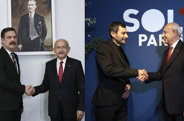 Kılıçdaroğlu'ndan Sol Parti ve TİP'e ziyaret