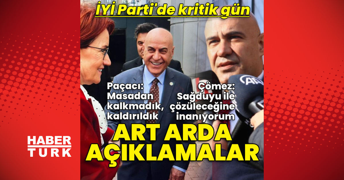 İYİ Parti’de kritik toplantılar! Açıklamalar geliyor