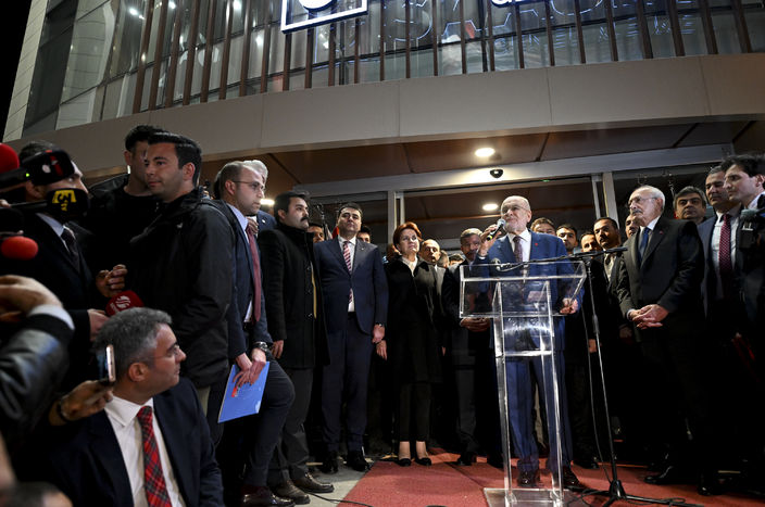 Millet İttifakı'nın Cumhurbaşkanı adayı Kemal Kılıçdaroğlu