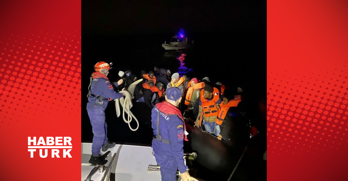 İzmir açıklarında 90 göçmen yakalandı, 20 göçmen kurtarıldı