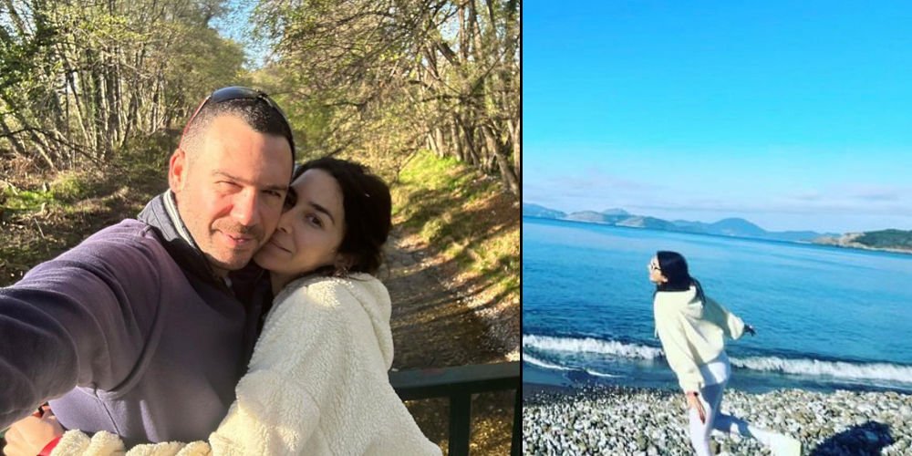 Sert çifti Fethiye'de...