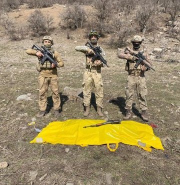 Terör örgütünün sözde Botan Saha Sorumlusu kırmızı kategorideki "Leyla Amed" kod adlı Hamiyet Yalçınkaya öldürüldü.