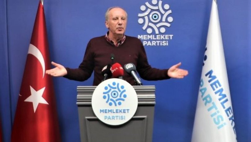 Memleket Partisinin Genel Başkanı Muharrem İnce Oy Birliği Ile Cumhurbaşkanı Adaylığına 6840