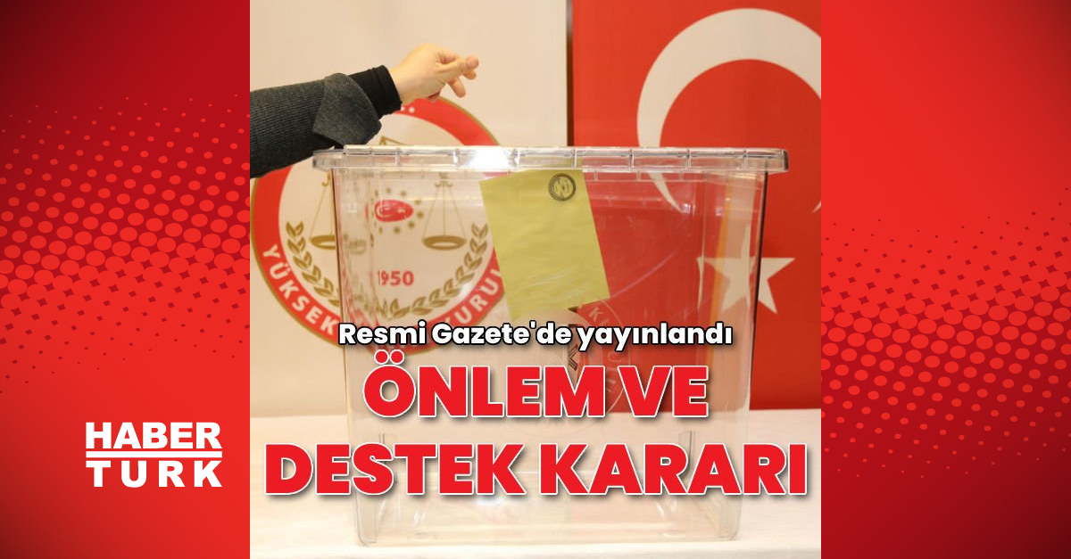 Cumhurbaşkanı Erdoğan’ın seçim genelgesi Resmi Gazete’de