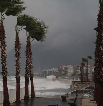 Meteoroloji Genel Müdürlüğü Muğla, Antalya, Isparta ve Burdur için şiddetli yağış uyarısında bulundu