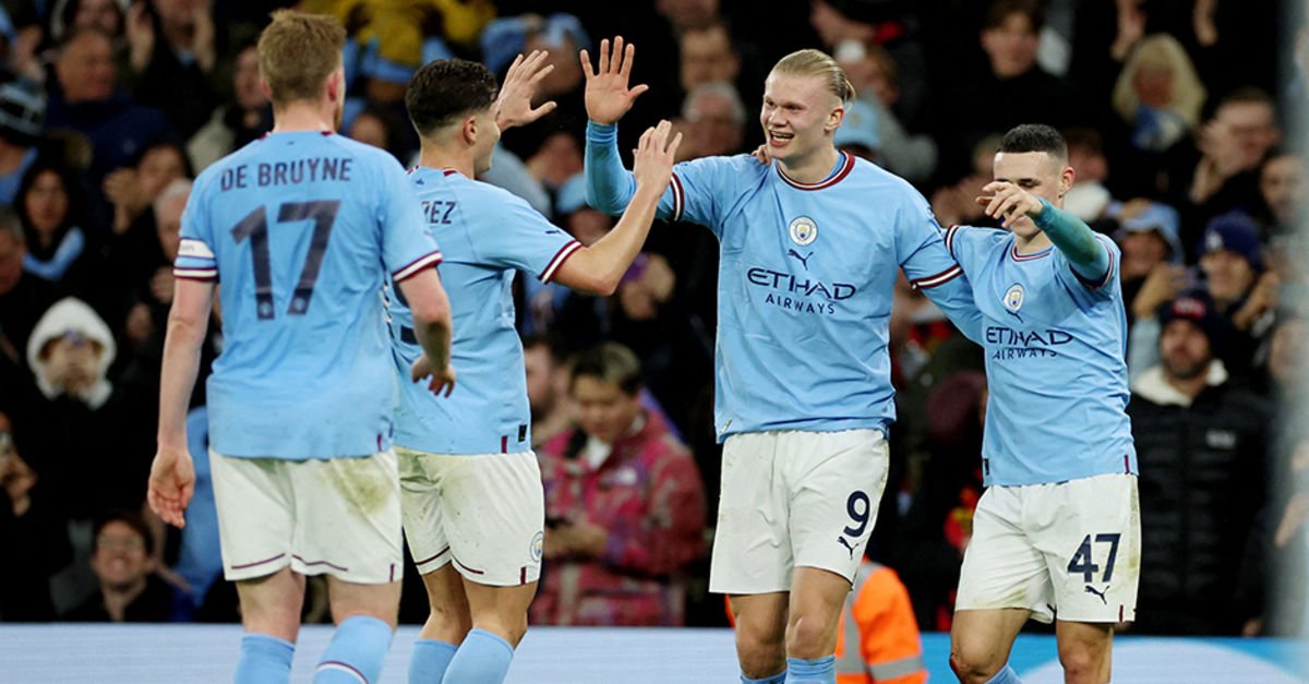 Manchester City - Burnley: 6-0 (MAÇ SONUCU) | Erling Haaland'dan 2 maçta 8 gol - Futbol Haberleri