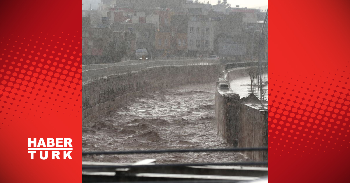 Şanlıurfa’da sağanak etkili oluyor