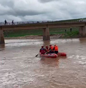 Şiddetli sağanağın etkilediği Mardin