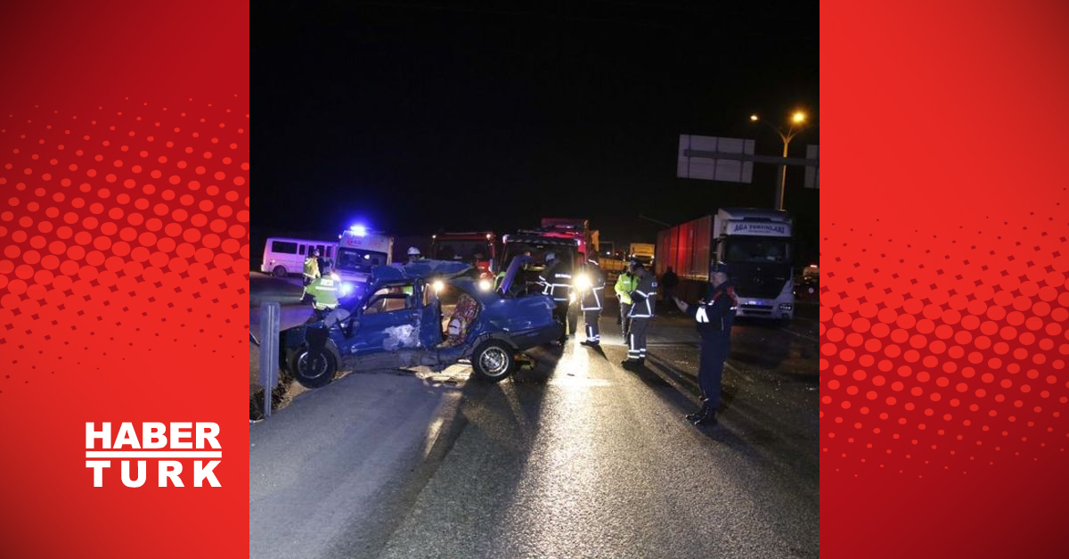 Uşak’ta TIR ile otomobil çarpıştı: 1 ölü, 3 yaralı