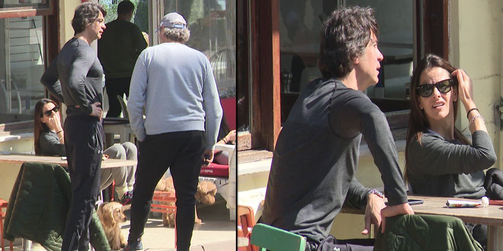 Bebek'te keyifli sohbet...