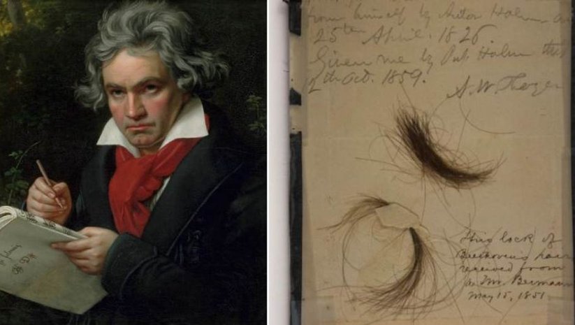 Beethoven'ın saç telleri incelendi, gizem çözüldü!