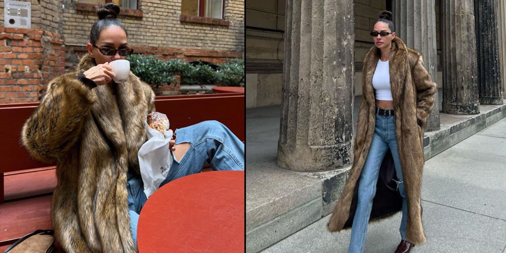 Özilhan'dan kürklü paylaşım!