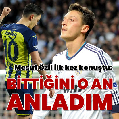 "Bittiğini o an anladım"
