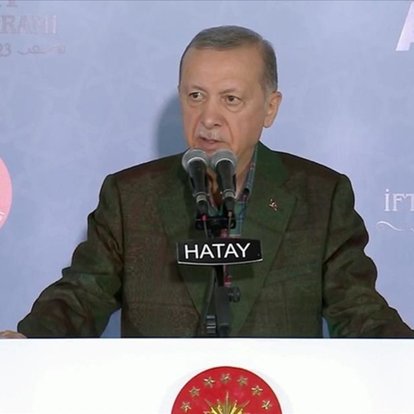 Cumhurbaşkanı Erdoğan'dan kalıcı konut mesajı