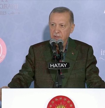 Cumhurbaşkanı Erdoğan Hatay