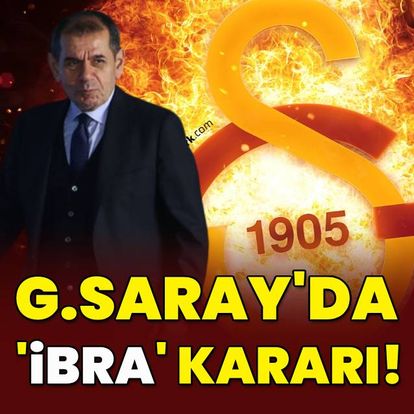 Galatasaray'da 'ibra' kararı!