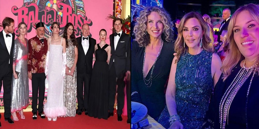 Monako'da şık balo!