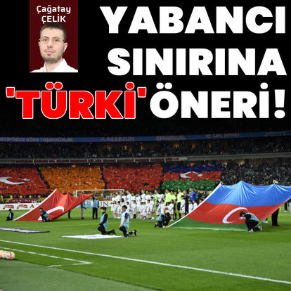 Galatasaray'dan TFF'ye 'Türki' öneri