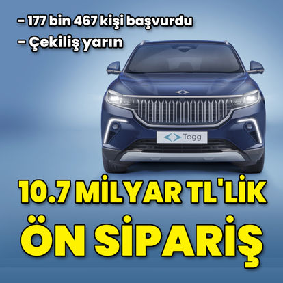 T10X için 10.7 milyar TL'lik sipariş