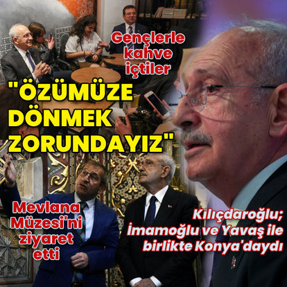 Kılıçdaroğlu Konya'daydı