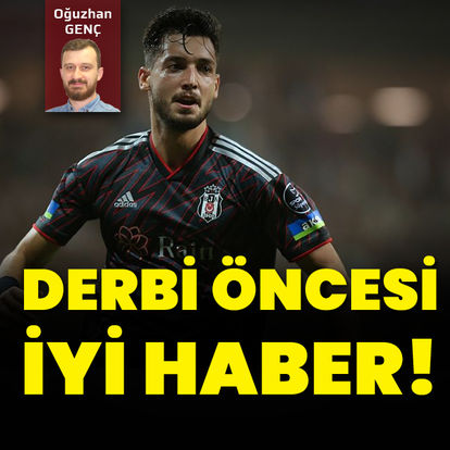 Beşiktaş'a Tayyip Talha'dan iyi haber!