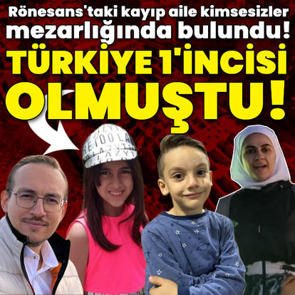 Rönesans'taki kayıp aile kimsesizler mezarlığında bulundu!