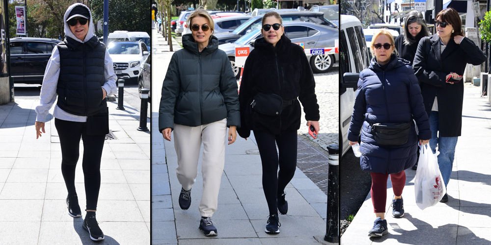 Hanımların cadde turu...