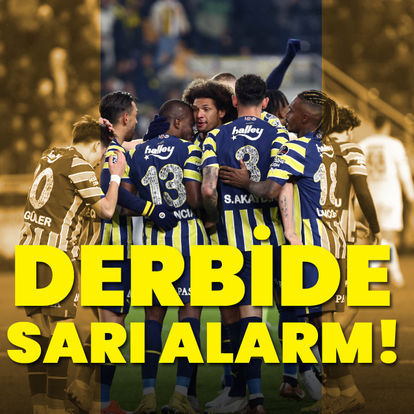 Fenerbahçe'de sarı alarm!