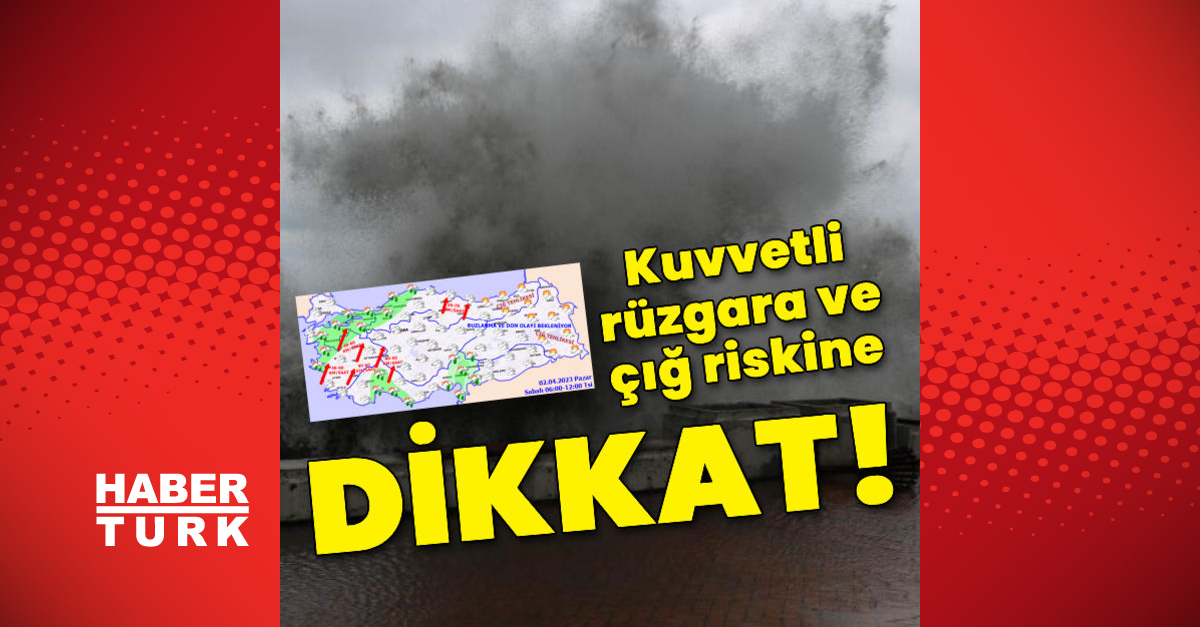 Son dakika hava durumu: Bugün kuvvetli rüzgara ve çığ riskine dikkat!
