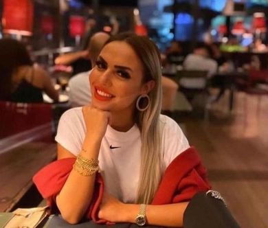 Murat Demirci'nin nişanlısı Sara Demir.