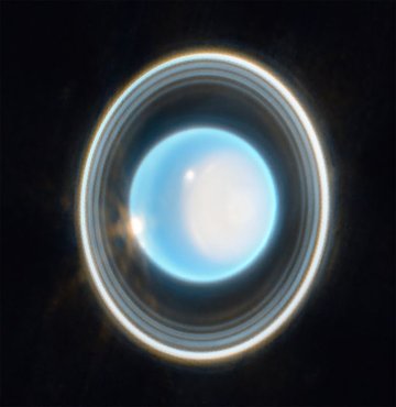 James Webb Uzay Teleskobu, Uranüs gezegeninin şimdiye kadarki en net fotoğrafını çekti. Fotoğraf, NASA