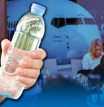 Havalananlarında yarım litrelik pet şişe suyun fahiş fiyata satılması, başta bebekler, şekersiz diyabet hastaları ve yaşlılar olmak üzere birçok hasta için ciddi tehlike anlamına geliyor. Halk sağlığı uzmanları bunun ekonomik sorundan çok bir sağlık sorunu olarak değerlendirilip önlem alınması gerektiğini söyleyerek, “Sıcak mevsimlerde havaalanlarında 4-6 saatten uzun süren beklemelerde bazı kişilerin yarım litrelik 5 -10 pet şişe su gereksinimi olabilir” diyor. Bu gerçekten yola çıkarak, tanesi 30 lirayı bulan su ihtiyacının toplam satış fiyatını hesaplamayı size bırakıyoruz. Habertürk Sağlık Yazarı Ceyda Erenoğlu’nun haberi