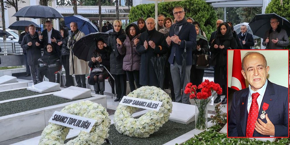 Sabancı, kabri başında anıldı...