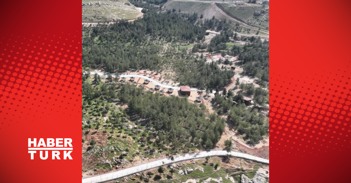 Mardin’de kurulan "millet ormanı"nın birinci etabı tamamlandı