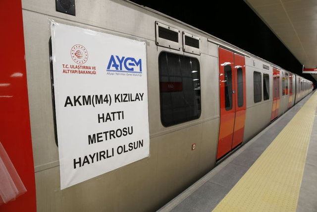 Ankara'nın yeni metro hattı yarın açılıyor! Ankara metro ağının kilit