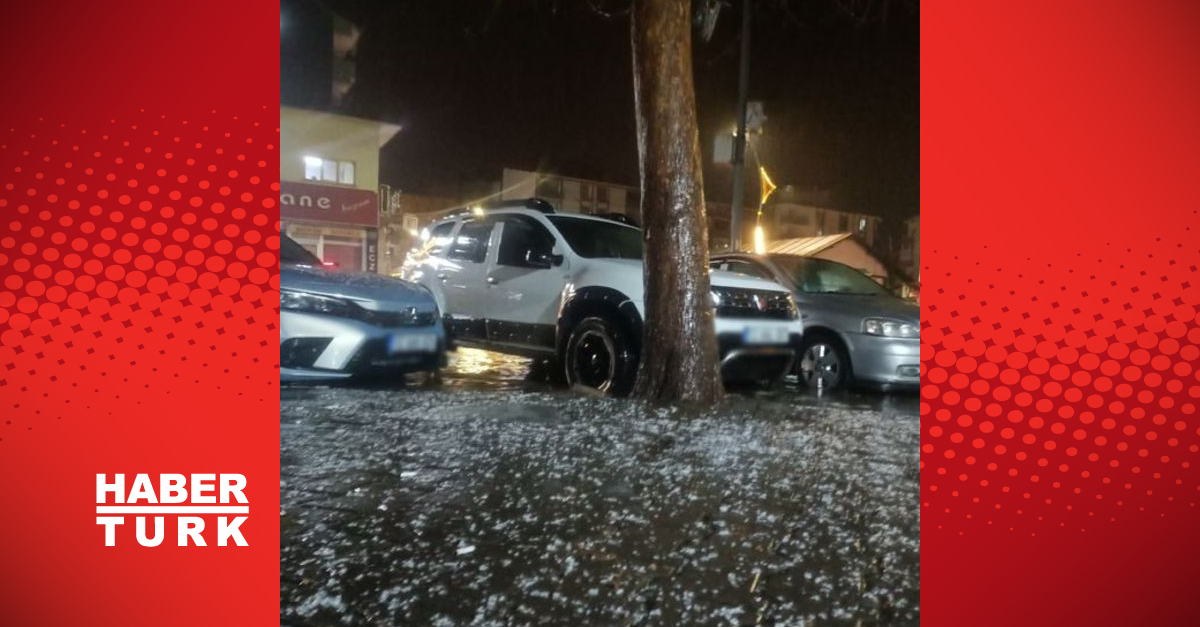 Bingöl ve Elazığ’da sağanak ve dolu etkili oldu