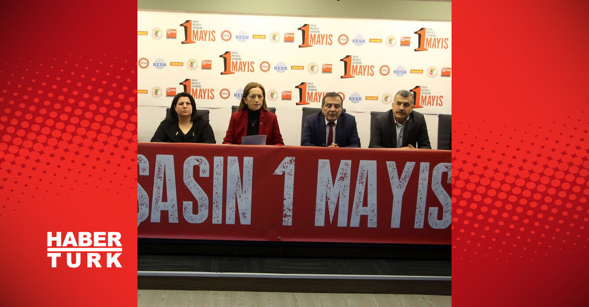 5 sendikadan ortak 1 Mayıs açıklaması