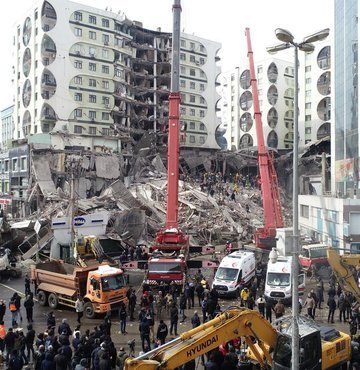 Kahramanmaraş merkezli depremde Diyarbakır