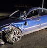 Sivas’ın Şarkışla ilçesinde otomobil ile çarpışan TIR devrildi. Trafik kazasında 2