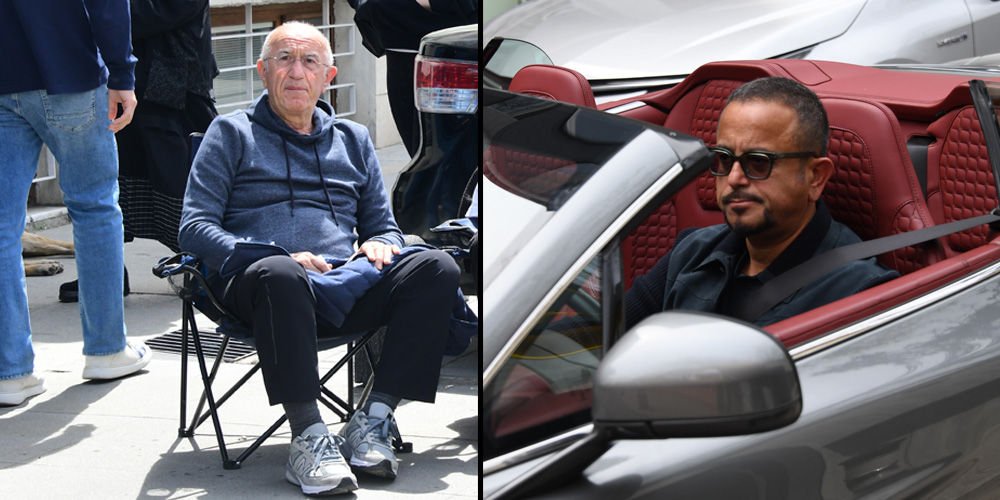 İş dünyası caddede...