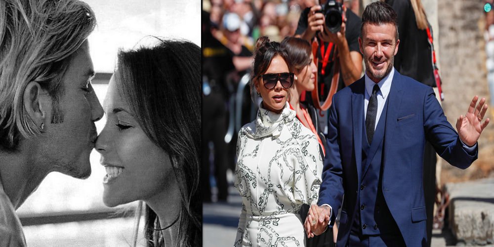 Beckham'dan eşine romantik kutlama!