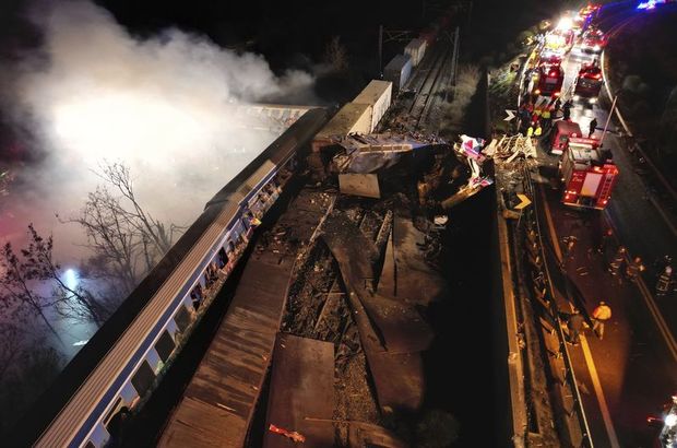 Yunanistan'daki tren kazasına ilişkin rapor yayımlandı